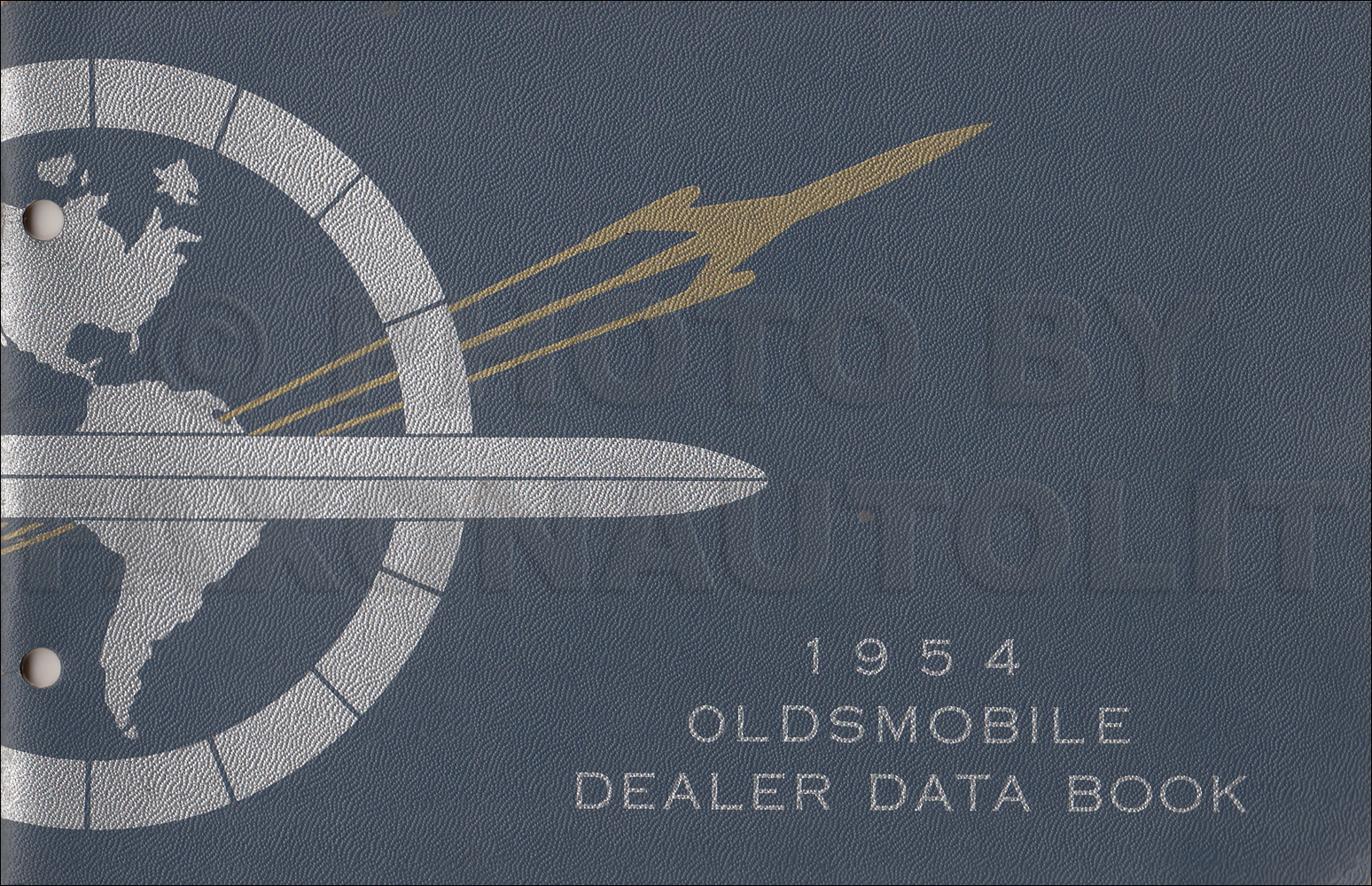1954 Oldsmobile Dealer Data Book Original