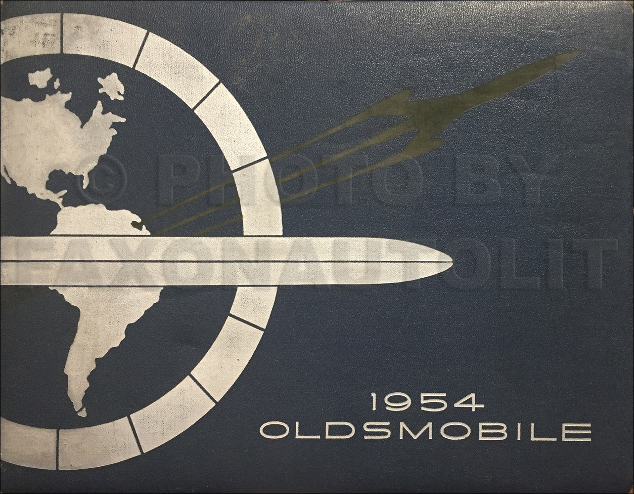 1954 Oldsmobile Color & Upholstery Dealer Album//Data Book Original