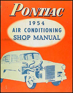 1954 Pontiac Air Conditioning Repair Manual Original