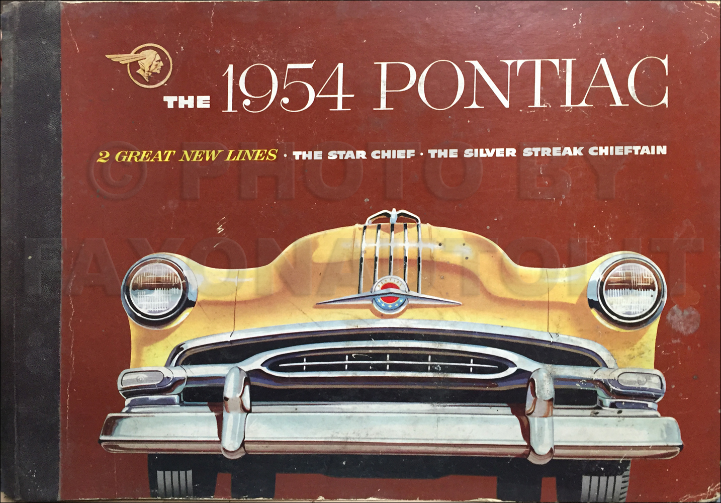 1954 Pontiac Color & Upholstery Book and Dealer Album Original