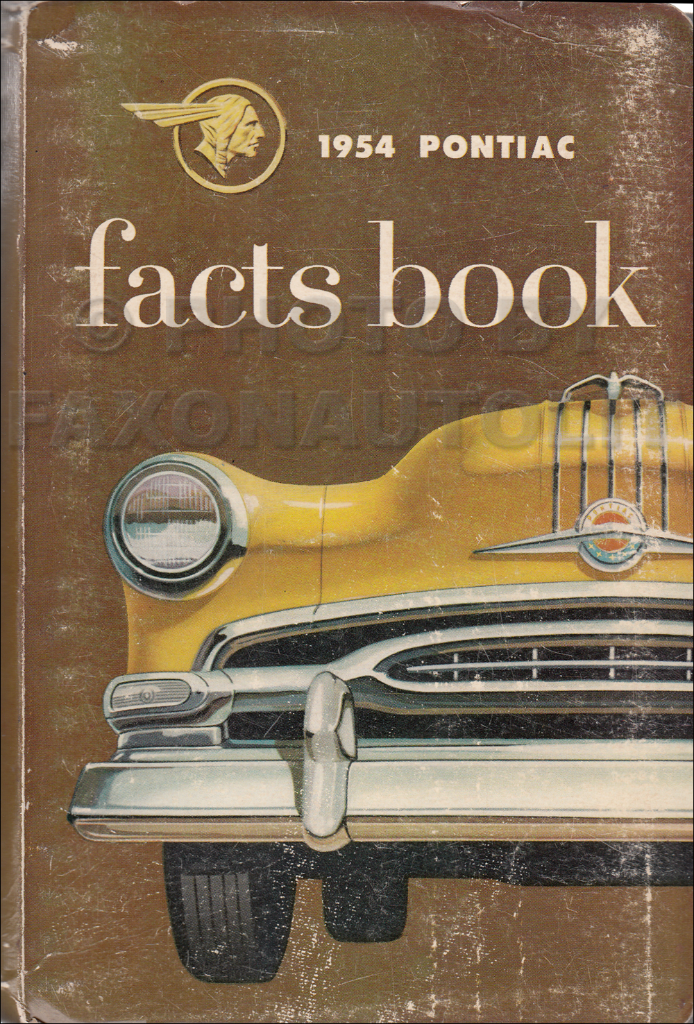 1954 Pontiac Dealer Facts Book Original