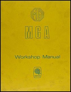 1955-1962  MG MGA Repair Manual Original