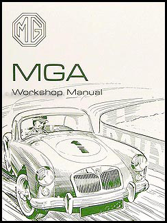 1955-1962 MGA Repair Manual Reprint