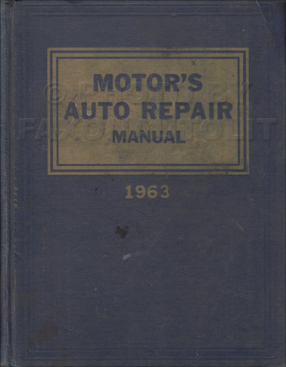 1955-1963 Motors 26th Edition Car Repair Shop Manual