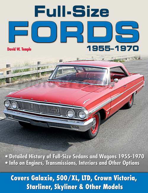 Full-Size Fords 1955-1970 Detailed History Book BW