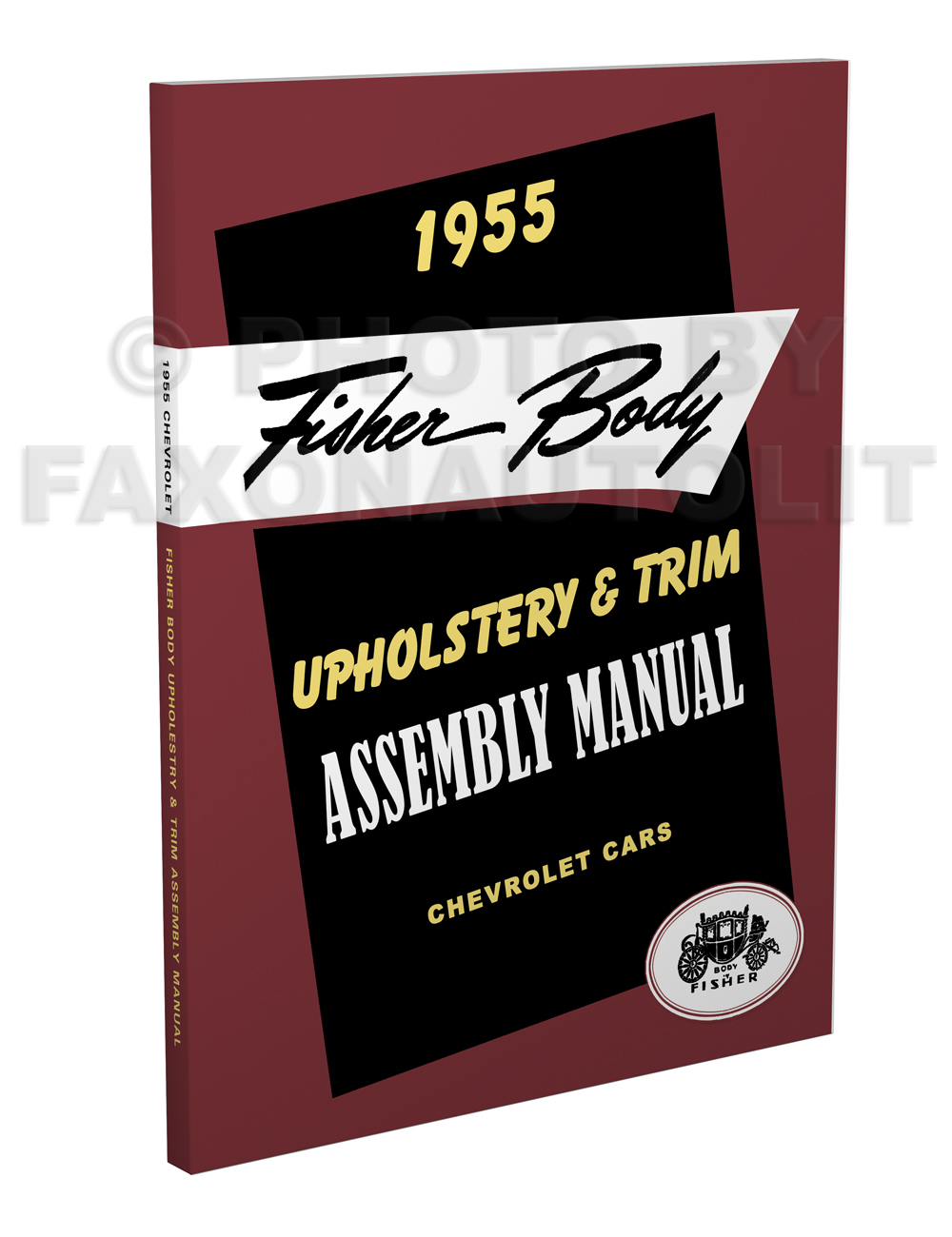1955 Fisher Body Upholstery and Trim Assembly Manual Chevy Cars