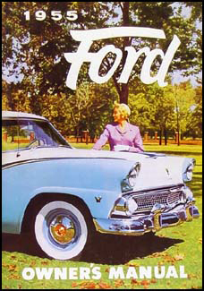 1955 Ford Car Owner's Manual Reprint