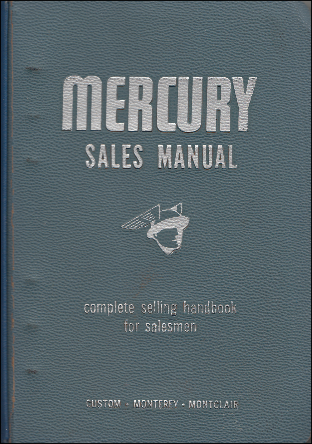 1955 Mercury Data Book Original