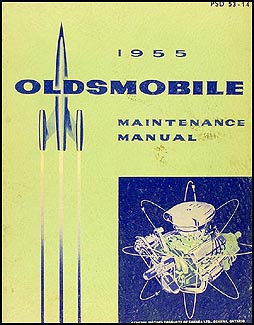 1955 Oldsmobile CANADIAN Repair Manual Original 