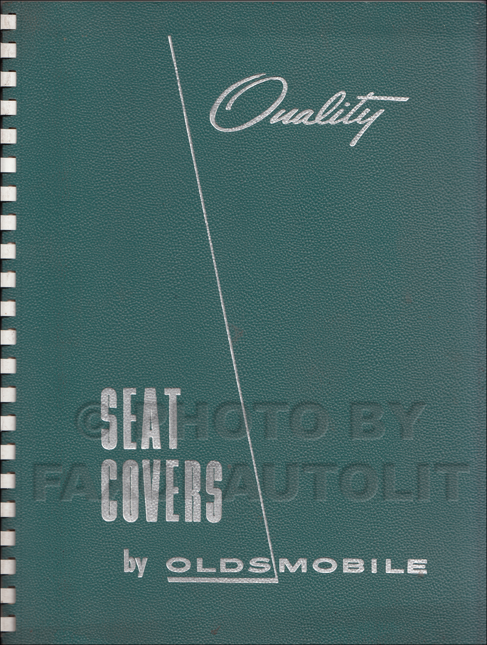 1955 Oldsmobile Seat Cover Fabric Samples