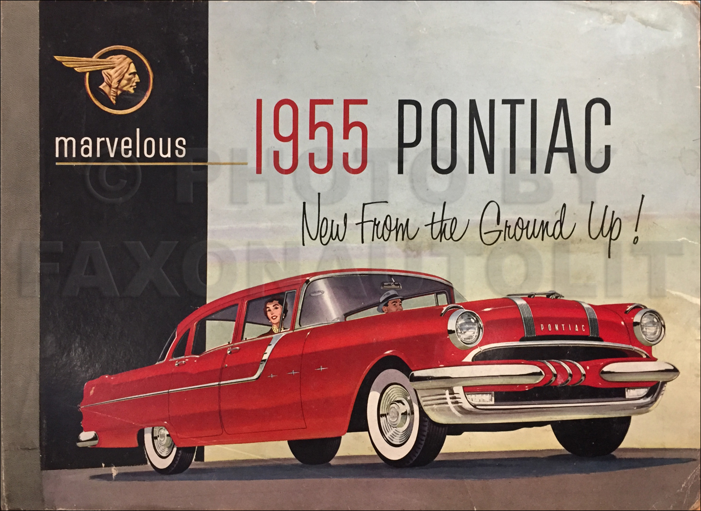 1955 Pontiac Color & Upholstery Book and Dealer Album Original