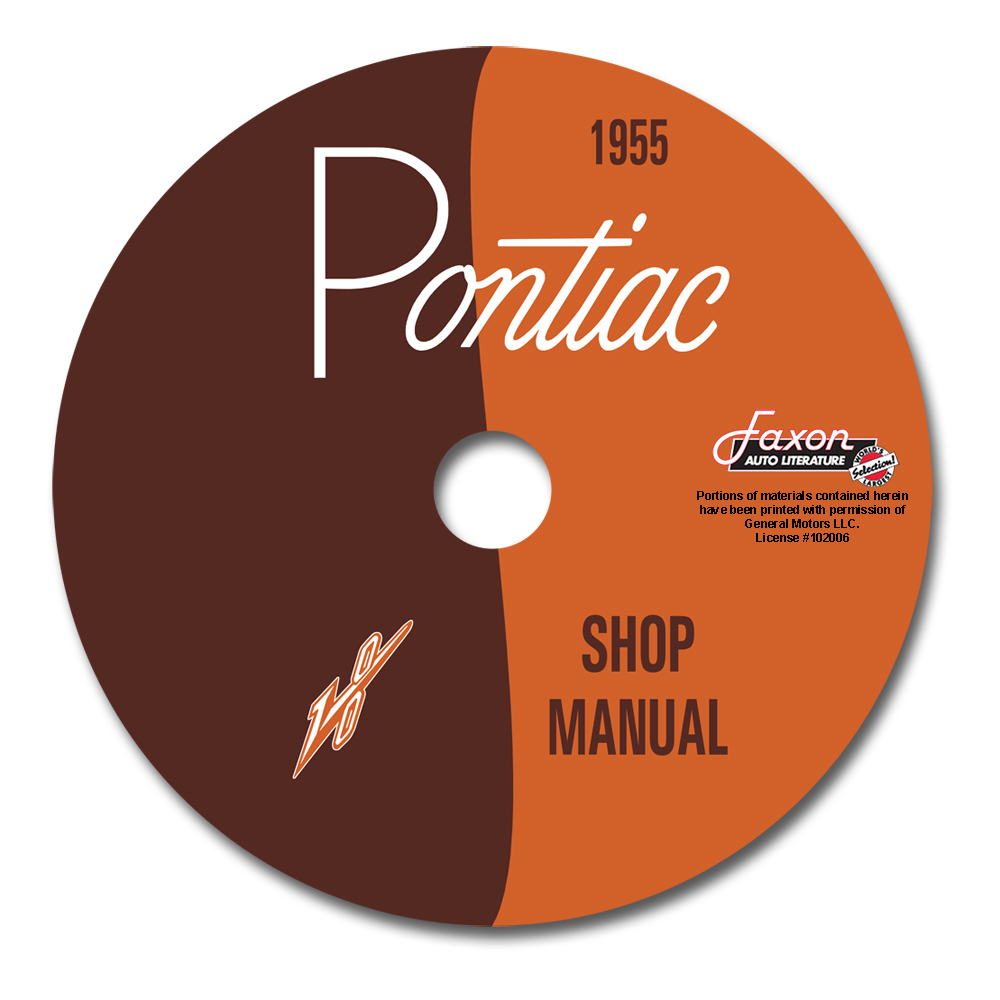 1955 Pontiac CD-ROM Shop Manual 