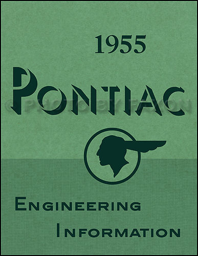 1955 Pontiac Engineering Features Manual Reprint