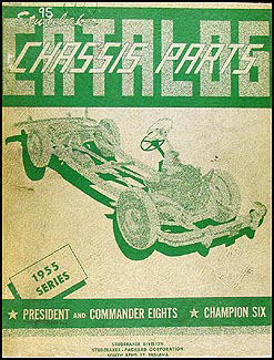 1955 Studebaker Chassis Parts Catalog Original