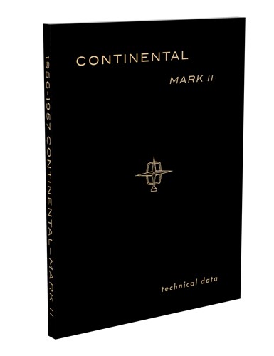 1956 Lincoln Continental Mark II Shop Manual Reprint