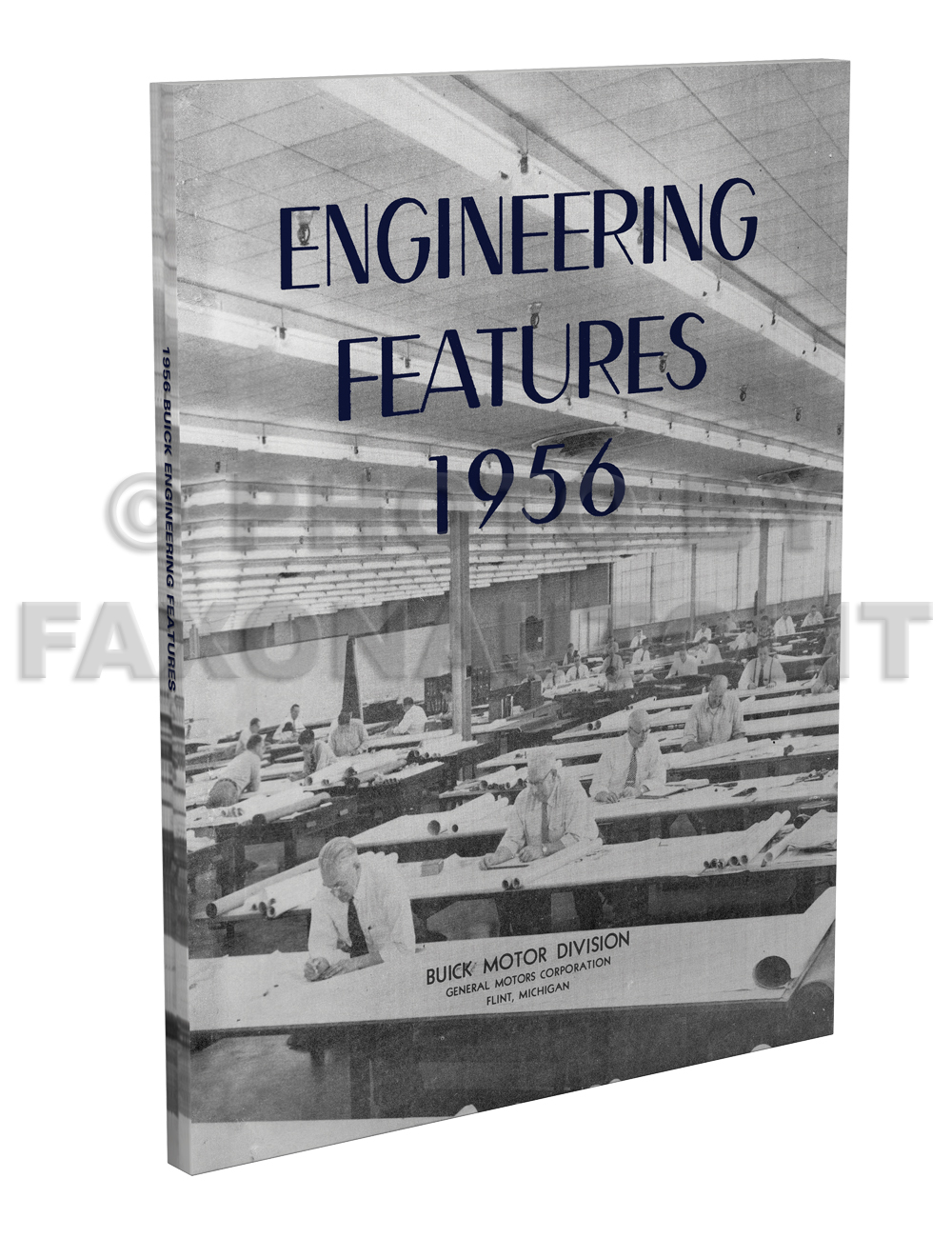 1956 Buick Engineering Features Manual Reprint