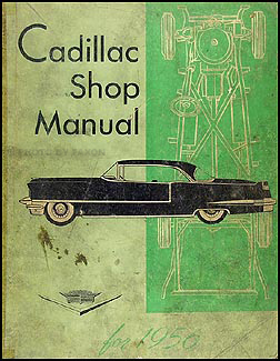 1956 Cadillac Shop Manual Original