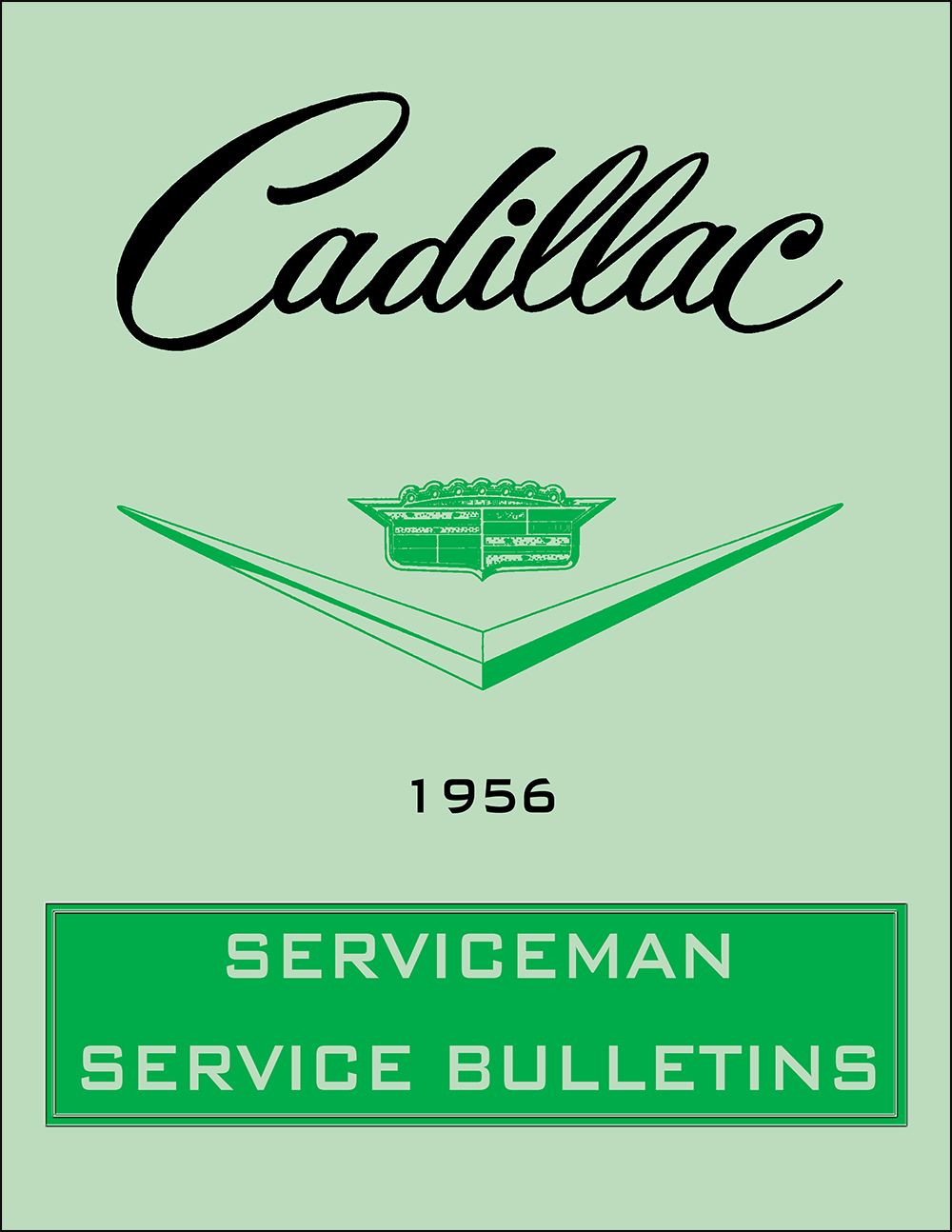 1956 Cadillac Service Bulletins Reprint