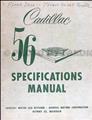 1956 Cadillac Optional Specifications Book Original