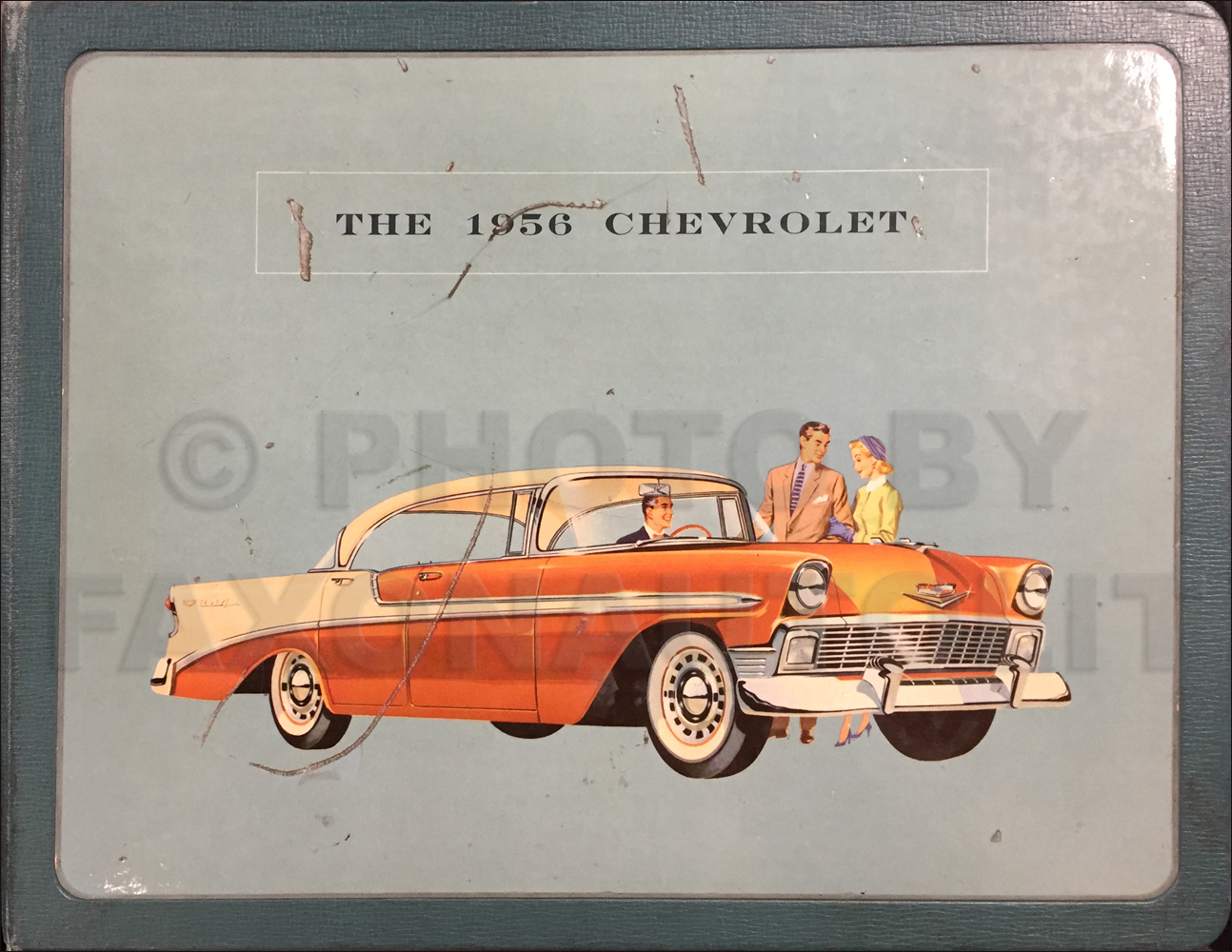 1956 Chevrolet Car Color and Upholstery Dealer Album Original