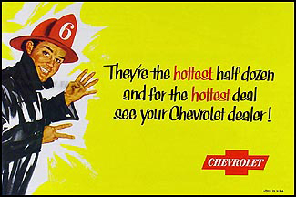 1956 Chevrolet Station Wagon Color Sales Folder Reprint