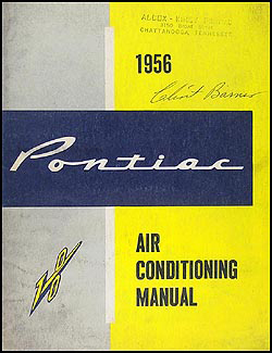1956 Pontiac Air Conditioning Repair Manual Original