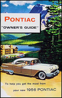 1956 Pontiac Reprint Owner's Manual