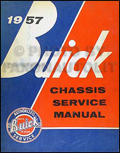 1957 Buick Shop Manual Original--All Models