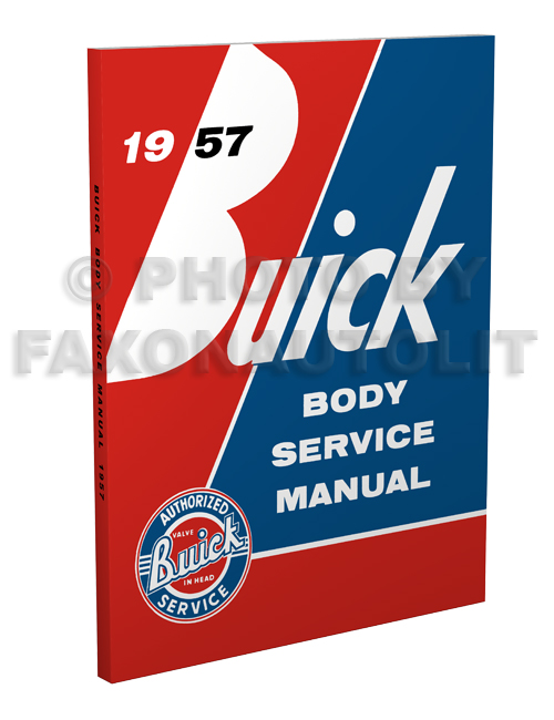 1957 Buick Body Service Manual Reprint