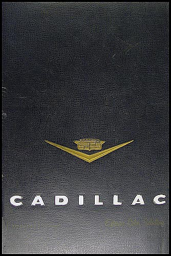 1957 Cadillac Upholstery ONLY Dealer Album Large Size