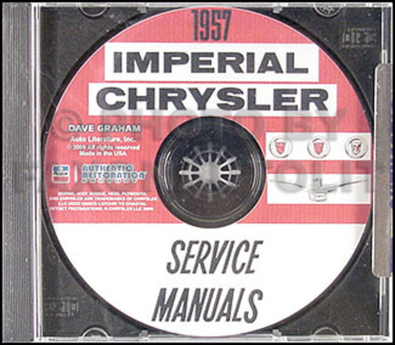 1957 Chrysler Repair Shop Manual CD all Imperial Windsor New Yorker Saratoga