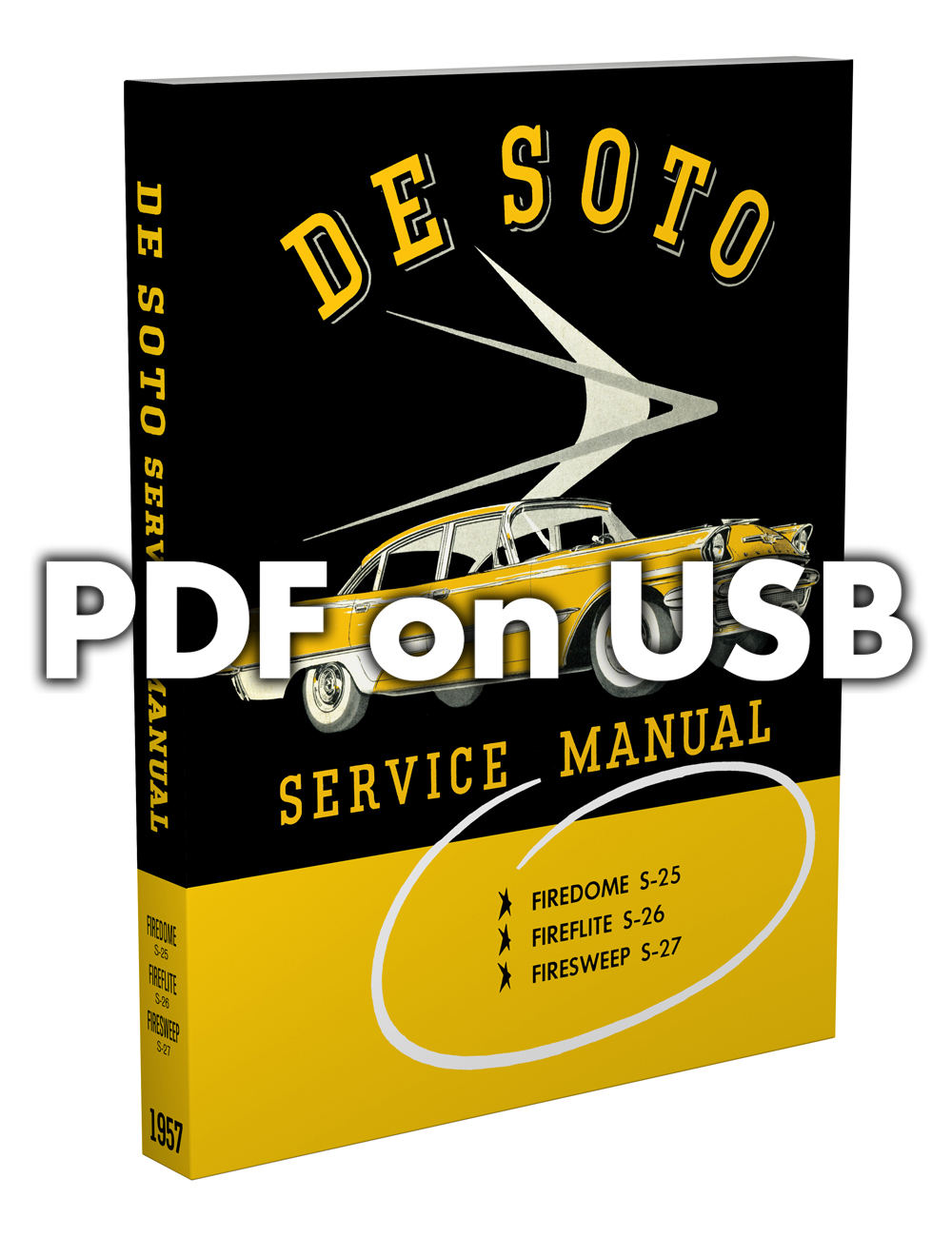 1956-1957 DeSoto Shop Manual on CD