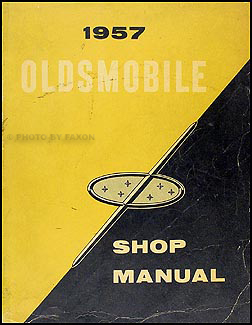 1957 Oldsmobile Repair Manual Original 