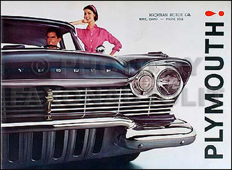 1957 Plymouth Original Sales Literature