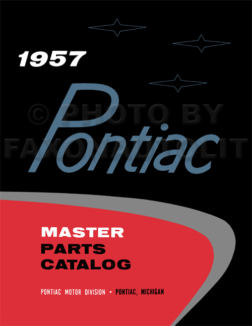 1949-1957 Pontiac Parts Book Reprint