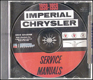 1958-1959 Chrysler CD Shop Manual