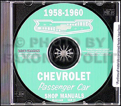 1958-1959-1960 Chevrolet CD Shop Manual 