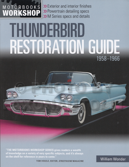 Thunderbird Restoration Guide 1958-1966