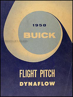 1958 Buick Flight Pitch Dynaflow Transmission Manual Original