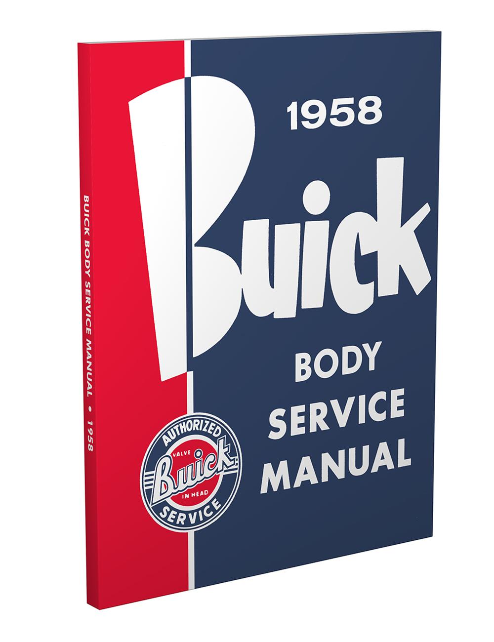1958 Buick Reprint Body Repair Manual