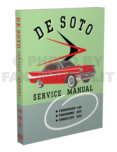1958 DeSoto Shop Manual Reprint