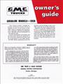 1958 GMC Gasoline Truck Owner's Guide with Specifications Reprint