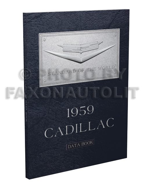 1959 Cadillac Data Book Reprint