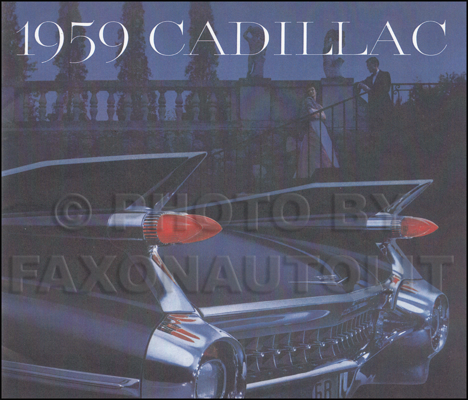 1959 Cadillac Sales Catalog Reprint