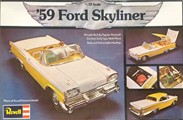 1959 Ford Skyliner Revell 1/25 Scale Model Kit