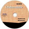 1959 Oldsmobile Service Shop Manual CD-ROM 