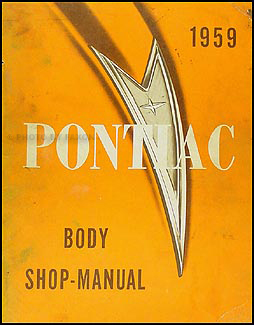 1959 Pontiac Body Manual Original