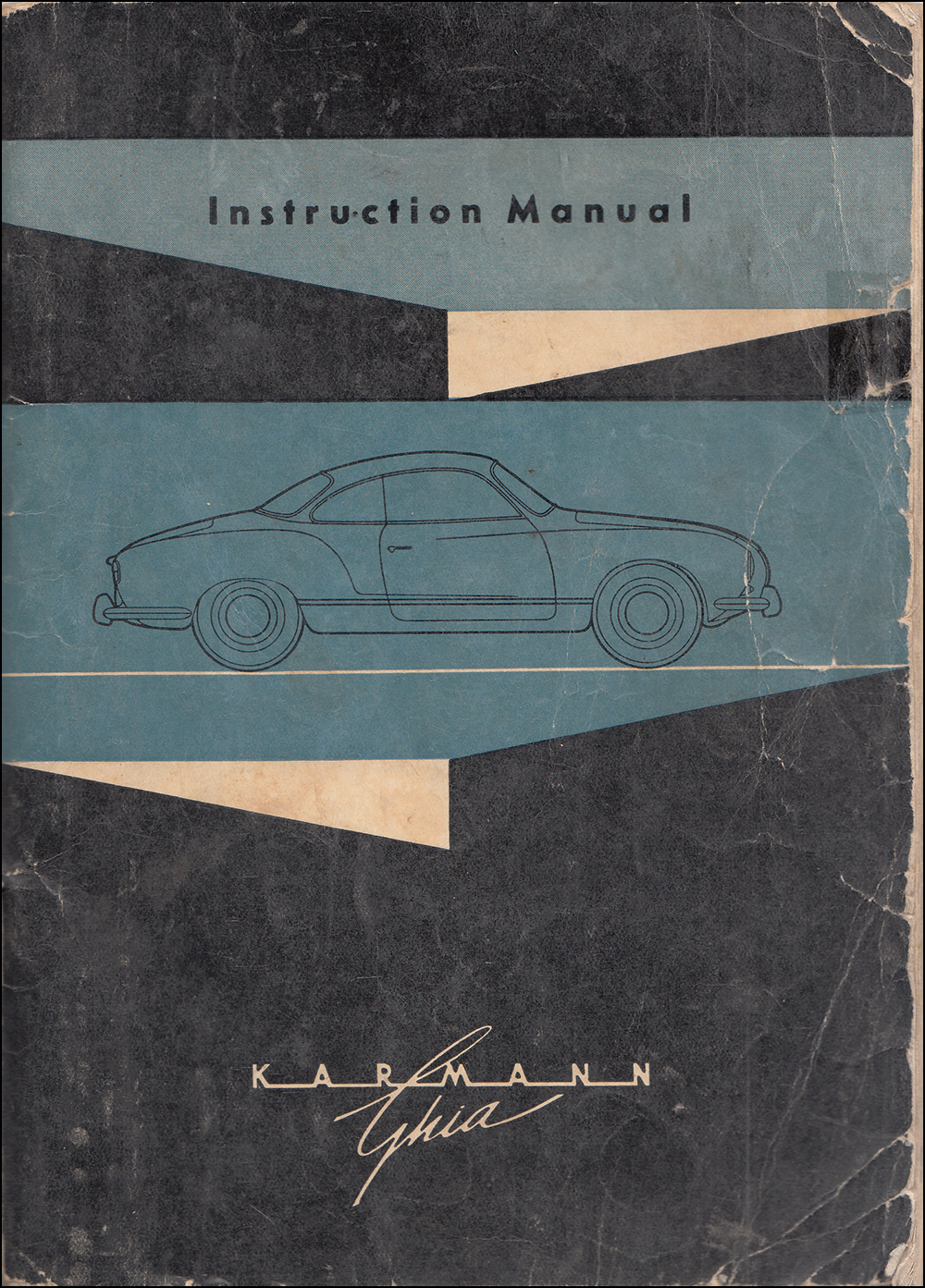 1959 Volkswagen Karmann Ghia Owner's Manual Original