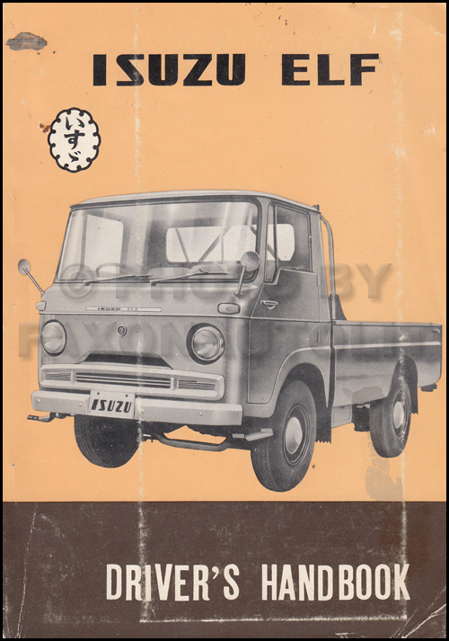 1960-1961 Isuzu Elf GAS Owner's Manual Original