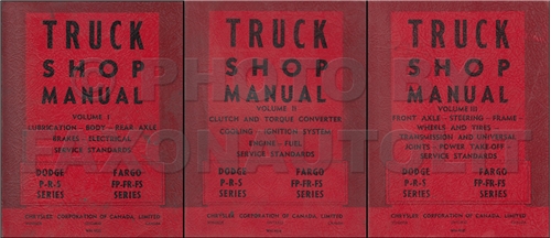 1962 Dodge Truck Shop Manual Original 